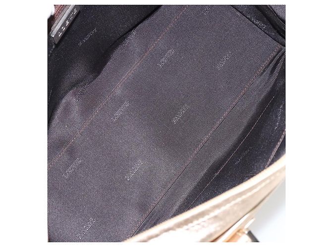LOEWE Anagram Americana 28 Bolso de mano de cuero tono dorado Auth ep12399 - vista 11