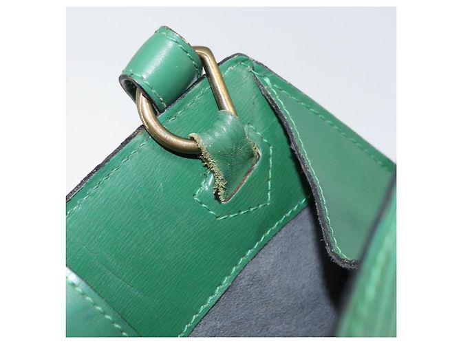 LOUIS VUITTON Borsa a Spalla Epi Cluny Verde M52254 LV Auth 156348 - vista 11
