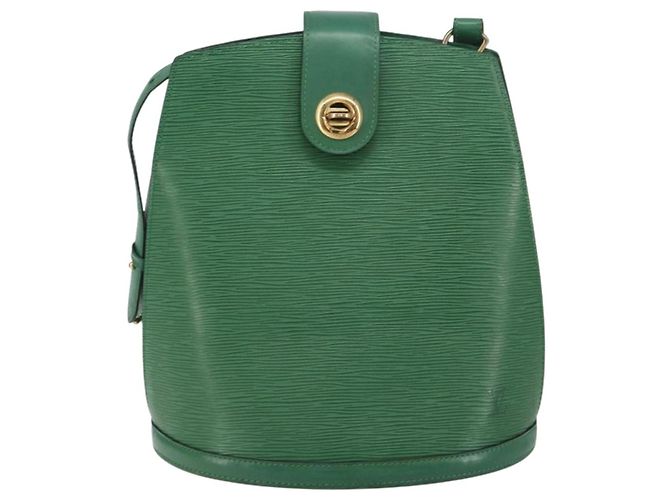 LOUIS VUITTON Borsa a Spalla Epi Cluny Verde M52254 LV Auth 156348 - vista 13