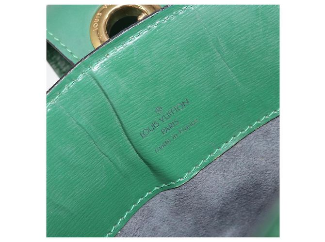 LOUIS VUITTON Borsa a Spalla Epi Cluny Verde M52254 LV Auth 156348 - vista 9