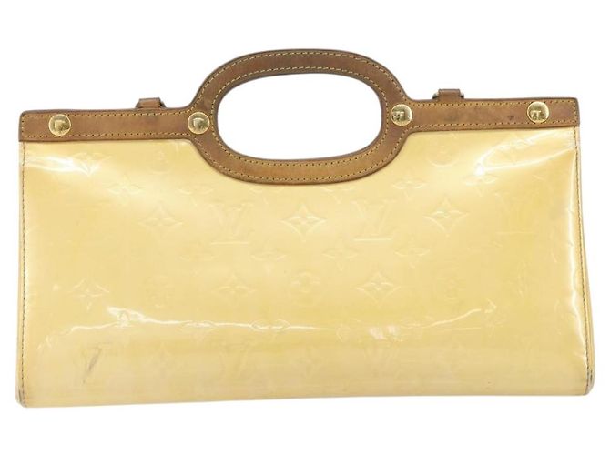 LOUIS VUITTON Borsa a Mano Monogram Vernis Roxbury Drive Perle M91374 LV Auth 158790 - vista 13
