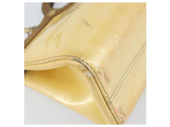 LOUIS VUITTON Borsa a Mano Monogram Vernis Roxbury Drive Perle M91374 LV Auth 158790 - vista 16