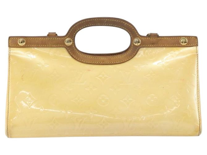LOUIS VUITTON Borsa a Mano Monogram Vernis Roxbury Drive Perle M91374 LV Auth 158790 - vista 2