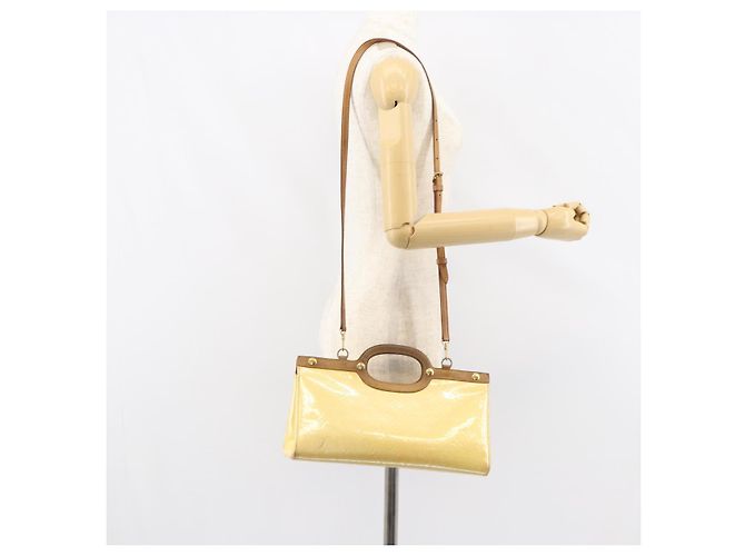 LOUIS VUITTON Borsa a Mano Monogram Vernis Roxbury Drive Perle M91374 LV Auth 158790 - vista 24
