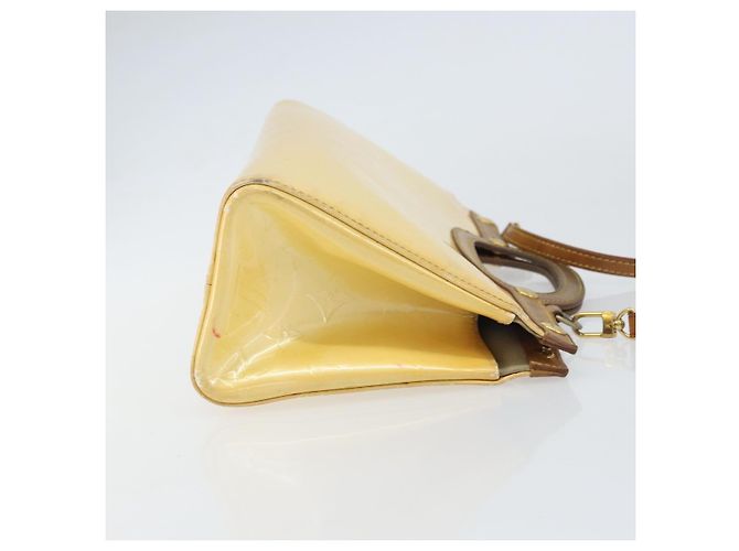 LOUIS VUITTON Borsa a Mano Monogram Vernis Roxbury Drive Perle M91374 LV Auth 158790 - vista 3