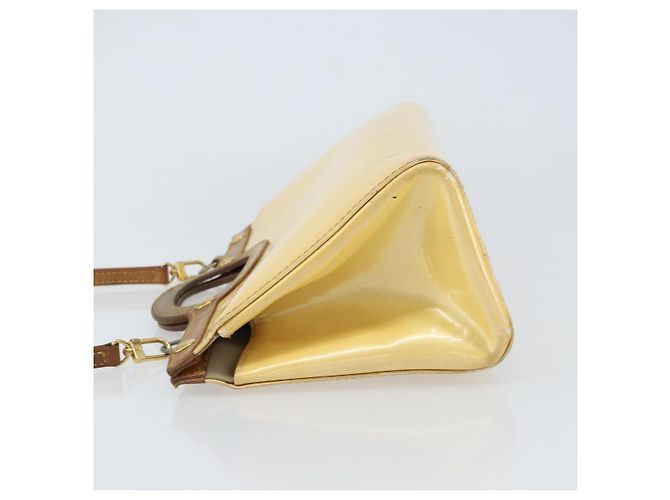 LOUIS VUITTON Borsa a Mano Monogram Vernis Roxbury Drive Perle M91374 LV Auth 158790 - vista 4