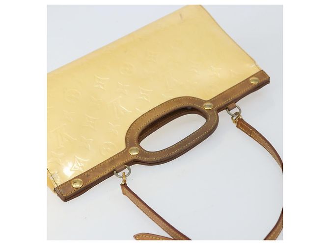 LOUIS VUITTON Borsa a Mano Monogram Vernis Roxbury Drive Perle M91374 LV Auth 158790 - vista 6