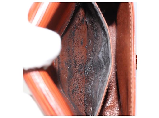 LOUIS VUITTON Borsa a Spalla Epi Saint Cloud PM Marrone M52213 LV Auth BA8743 - vista 11