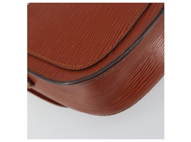 LOUIS VUITTON Borsa a Spalla Epi Saint Cloud PM Marrone M52213 LV Auth BA8743 - vista 18