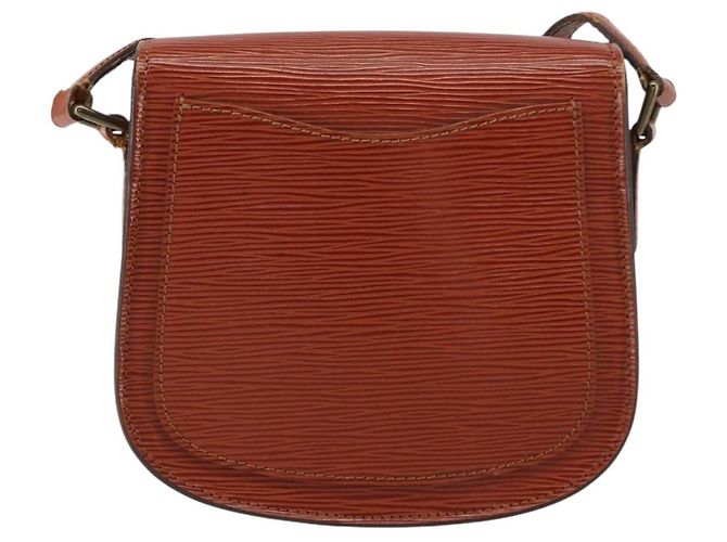 LOUIS VUITTON Borsa a Spalla Epi Saint Cloud PM Marrone M52213 LV Auth BA8743 - vista 2