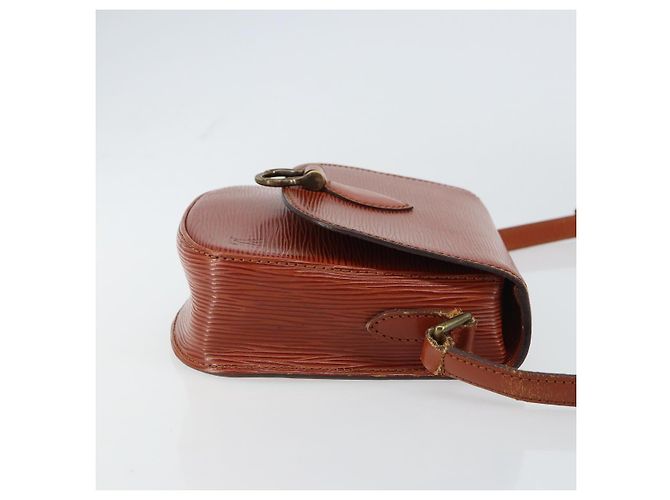 LOUIS VUITTON Borsa a Spalla Epi Saint Cloud PM Marrone M52213 LV Auth BA8743 - vista 3