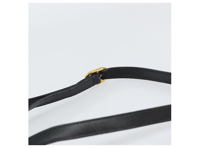 Borsa a Spalla GG Canvas Gucci Nera Oro 001 14 0412 Auth ep12224 Nero D'oro - vista 8