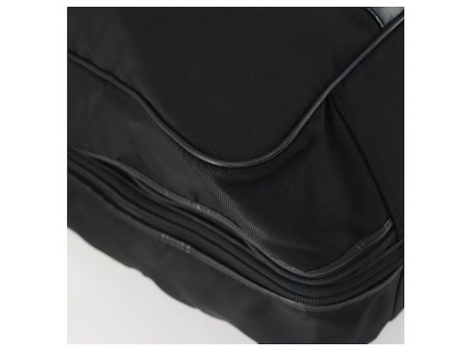 GUCCI Boston Tasche Nylon 2way Schwarz Silber Auth 151512 - Ansicht 17