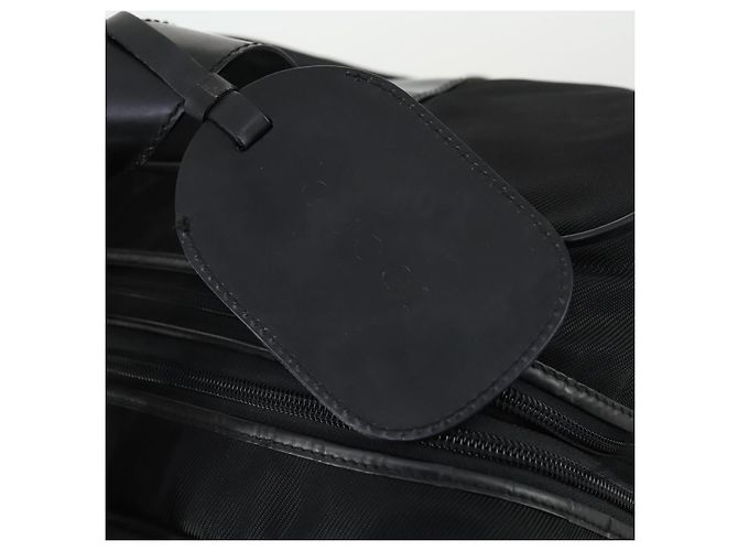 GUCCI Boston Tasche Nylon 2way Schwarz Silber Auth 151512 - Ansicht 20