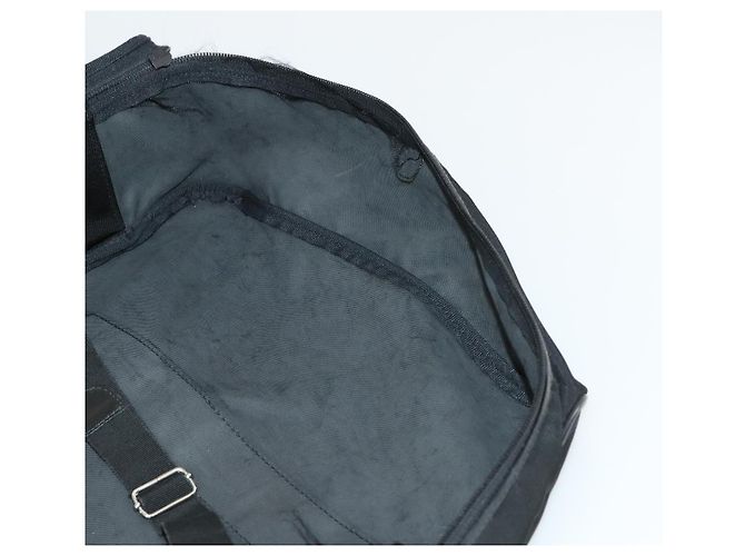 GUCCI Boston Tasche Nylon 2way Schwarz Silber Auth 151512 - Ansicht 22