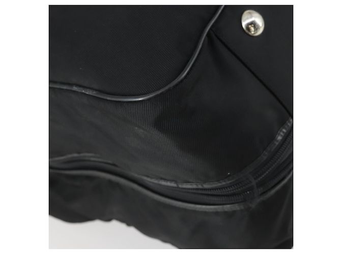 GUCCI Boston Tasche Nylon 2way Schwarz Silber Auth 151512 - Ansicht 9