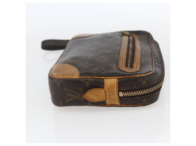 LOUIS VUITTON Clutch Marly Dragonne GM Monogram M51825 LV Auth ka926 Monogramma - vista 4