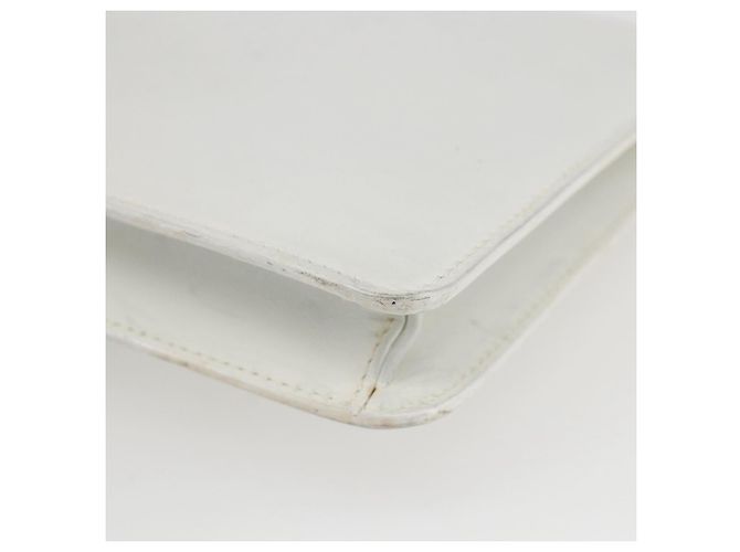 Céline Borsa a mano CELINE in pelle bianca e oro Auth mr1733 Bianco D'oro - vista 15