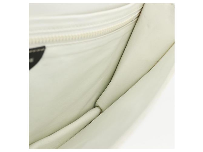 Céline Borsa a mano CELINE in pelle bianca e oro Auth mr1733 Bianco D'oro - vista 18