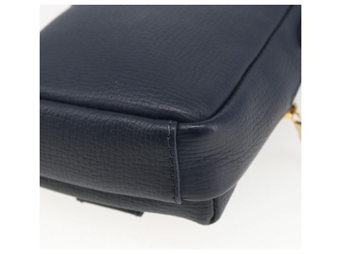 LOUIS VUITTON LV Pochette Doppia per Telefono Blu M81060 LV Auth 159145SAM - vista 16