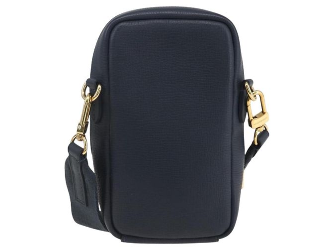 LOUIS VUITTON LV Pochette Doppia per Telefono Blu M81060 LV Auth 159145SAM - vista 2