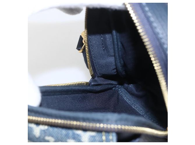 LOUIS VUITTON LV Pochette Doppia per Telefono Blu M81060 LV Auth 159145SAM - vista 20