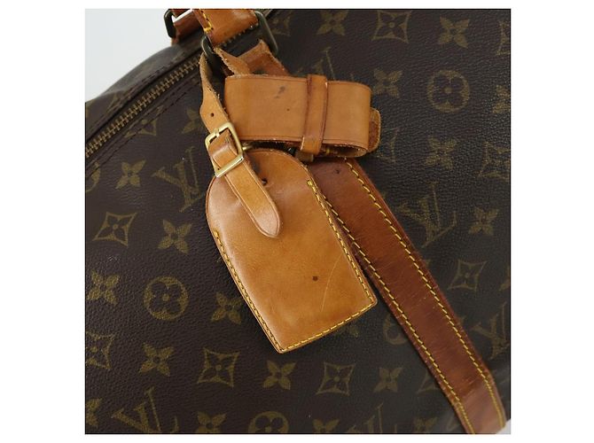 LOUIS VUITTON Borsa Boston Monogram Keepall 50 M41426 Auth LV 156264 Monogramma - vista 20