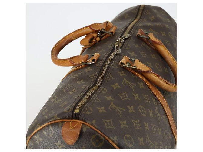 LOUIS VUITTON Borsa Boston Monogram Keepall 50 M41426 Auth LV 156264 Monogramma - vista 6