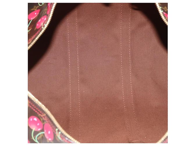 LOUIS VUITTON Borsa Boston Keepall 45 Monogram Ciliegia M95011 LV Auth 158900SV Monogramma - vista 10