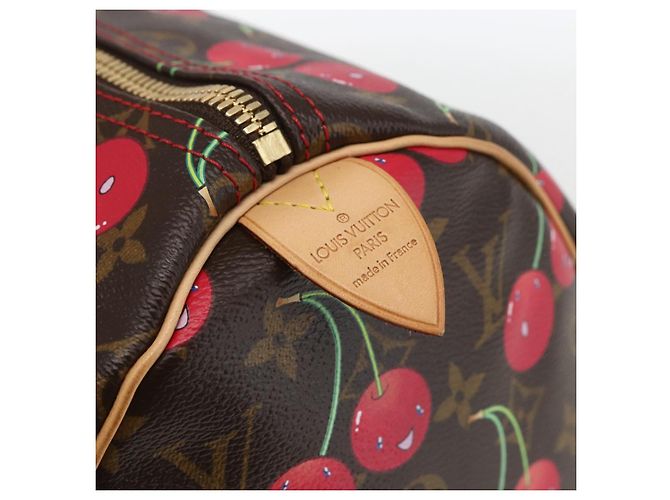 LOUIS VUITTON Borsa Boston Keepall 45 Monogram Ciliegia M95011 LV Auth 158900SV Monogramma - vista 17