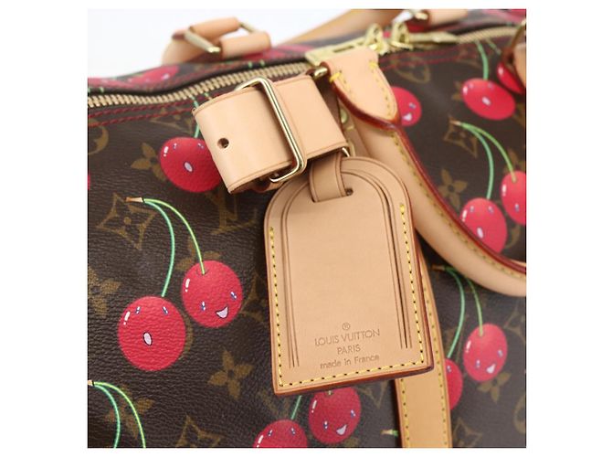 LOUIS VUITTON Borsa Boston Keepall 45 Monogram Ciliegia M95011 LV Auth 158900SV Monogramma - vista 18