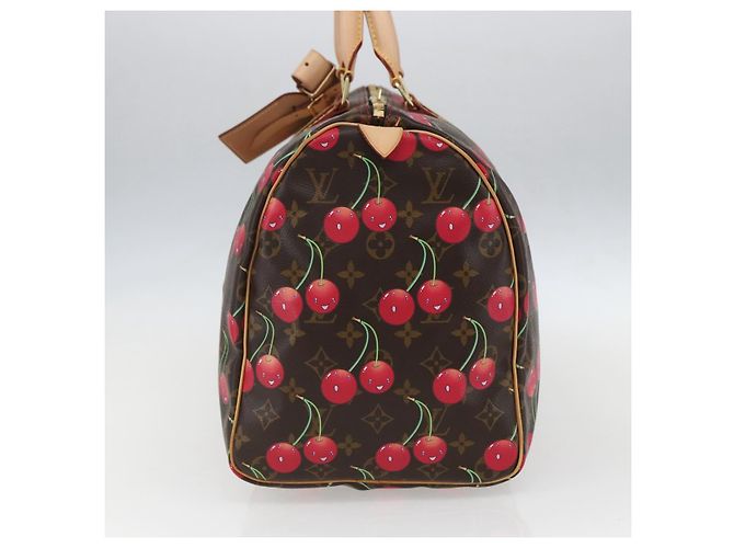 LOUIS VUITTON Borsa Boston Keepall 45 Monogram Ciliegia M95011 LV Auth 158900SV Monogramma - vista 3