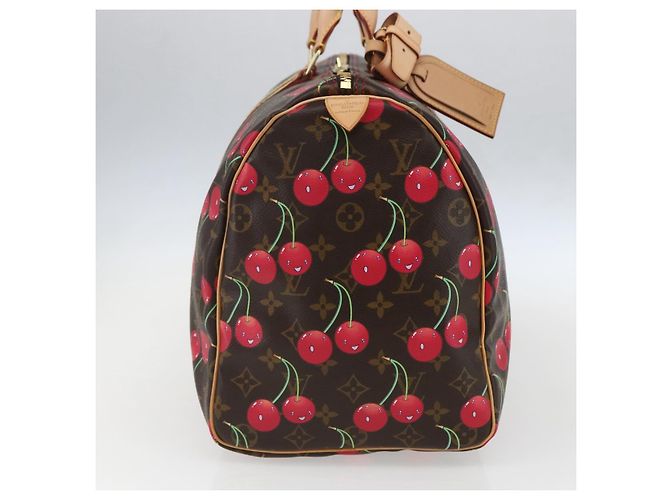 LOUIS VUITTON Borsa Boston Keepall 45 Monogram Ciliegia M95011 LV Auth 158900SV Monogramma - vista 4