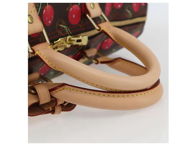 LOUIS VUITTON Borsa Boston Keepall 45 Monogram Ciliegia M95011 LV Auth 158900SV Monogramma - vista 7