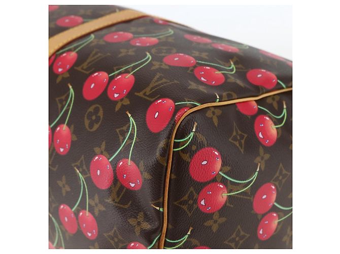 LOUIS VUITTON Borsa Boston Keepall 45 Monogram Ciliegia M95011 LV Auth 158900SV Monogramma - vista 9
