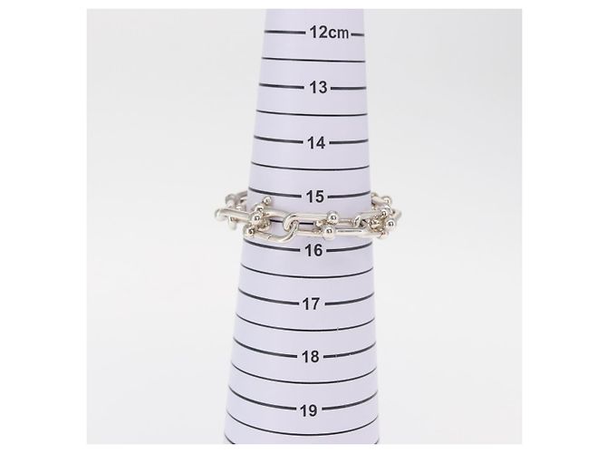 Autre Marque Bracciale Grande Hardware TIFFANY&Co. Ag925 Argento Auth 154227SM - vista 11