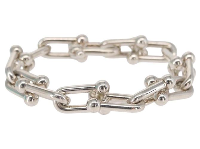 Autre Marque Bracciale Grande Hardware TIFFANY&Co. Ag925 Argento Auth 154227SM - vista 13