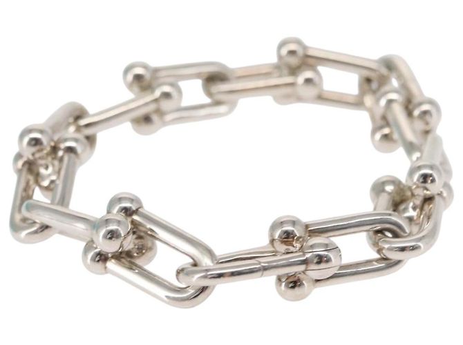 Autre Marque Bracciale Grande Hardware TIFFANY&Co. Ag925 Argento Auth 154227SM - vista 2