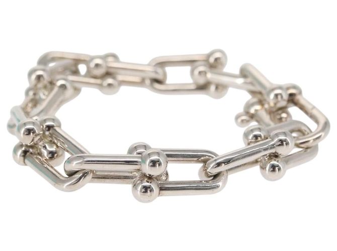 Autre Marque Bracciale Grande Hardware TIFFANY&Co. Ag925 Argento Auth 154227SM - vista 3
