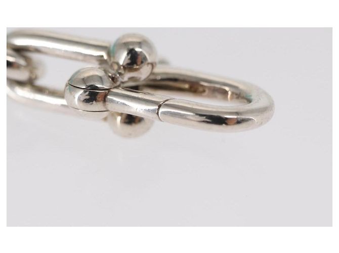 Autre Marque Bracciale Grande Hardware TIFFANY&Co. Ag925 Argento Auth 154227SM - vista 8