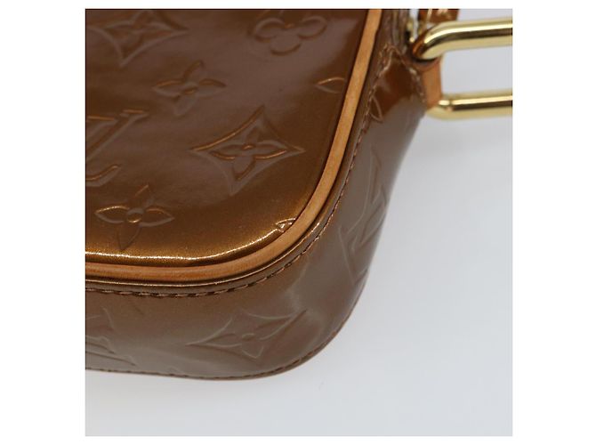 LOUIS VUITTON Borsa Christie PM Monogram Vernis Bronzo M91111 Auth ep12411 - vista 16