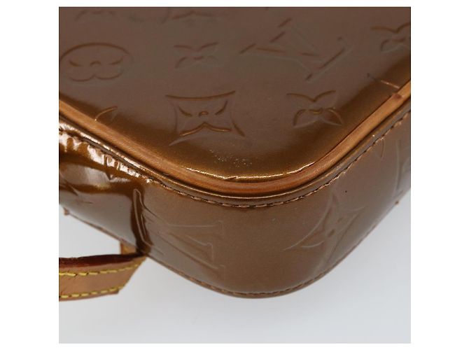 LOUIS VUITTON Borsa Christie PM Monogram Vernis Bronzo M91111 Auth ep12411 - vista 17