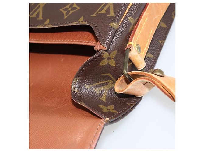 LOUIS VUITTON Borsa a Spalla Monogram Cartouchiere MM M51253 LV Auth BA8957 Monogramma - vista 10