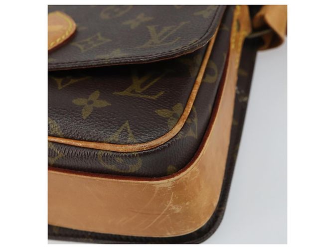LOUIS VUITTON Borsa a Spalla Monogram Cartouchiere MM M51253 LV Auth BA8957 Monogramma - vista 14