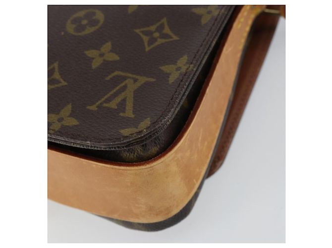 LOUIS VUITTON Borsa a Spalla Monogram Cartouchiere MM M51253 LV Auth BA8957 Monogramma - vista 16