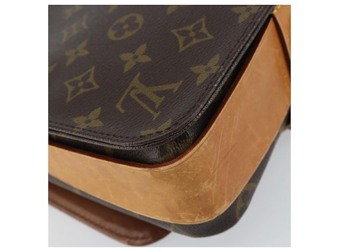 LOUIS VUITTON Borsa a Spalla Monogram Cartouchiere MM M51253 LV Auth BA8957 Monogramma - vista 17