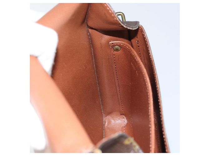 LOUIS VUITTON Borsa a Spalla Monogram Cartouchiere MM M51253 LV Auth BA8957 Monogramma - vista 22