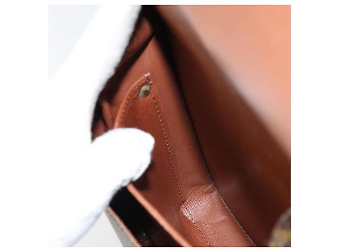 LOUIS VUITTON Borsa a Spalla Monogram Cartouchiere MM M51253 LV Auth BA8957 Monogramma - vista 23