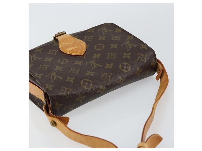 LOUIS VUITTON Borsa a Spalla Monogram Cartouchiere MM M51253 LV Auth BA8957 Monogramma - vista 6