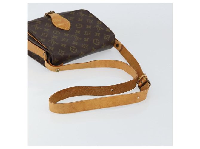 LOUIS VUITTON Borsa a Spalla Monogram Cartouchiere MM M51253 LV Auth BA8957 Monogramma - vista 7
